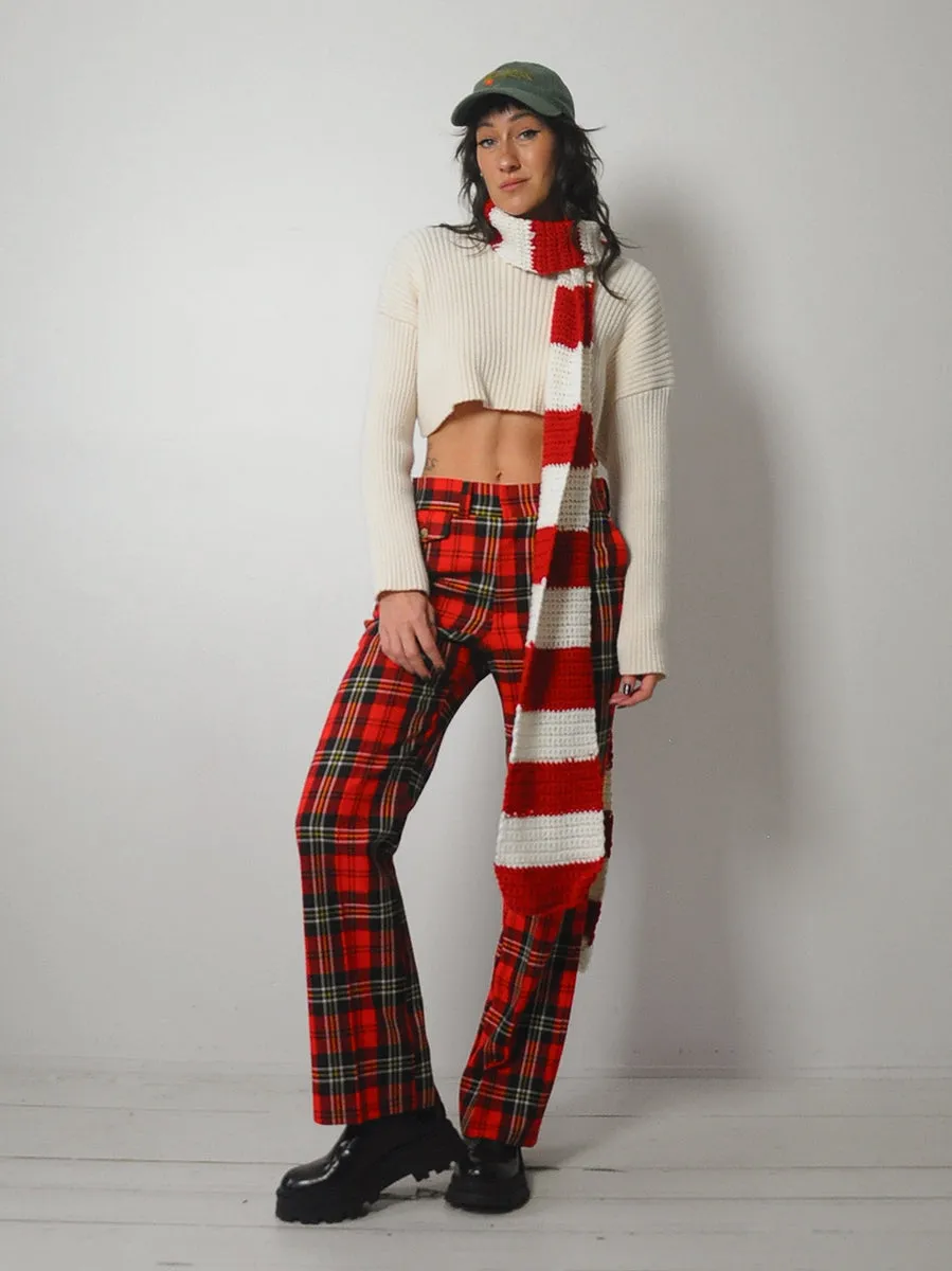 1970's Levi's Tartan Plaid Pants