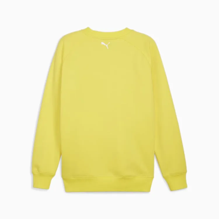2024 Scuderia Ferrari Race Big Shield Men's Sweatshirt - Yellow