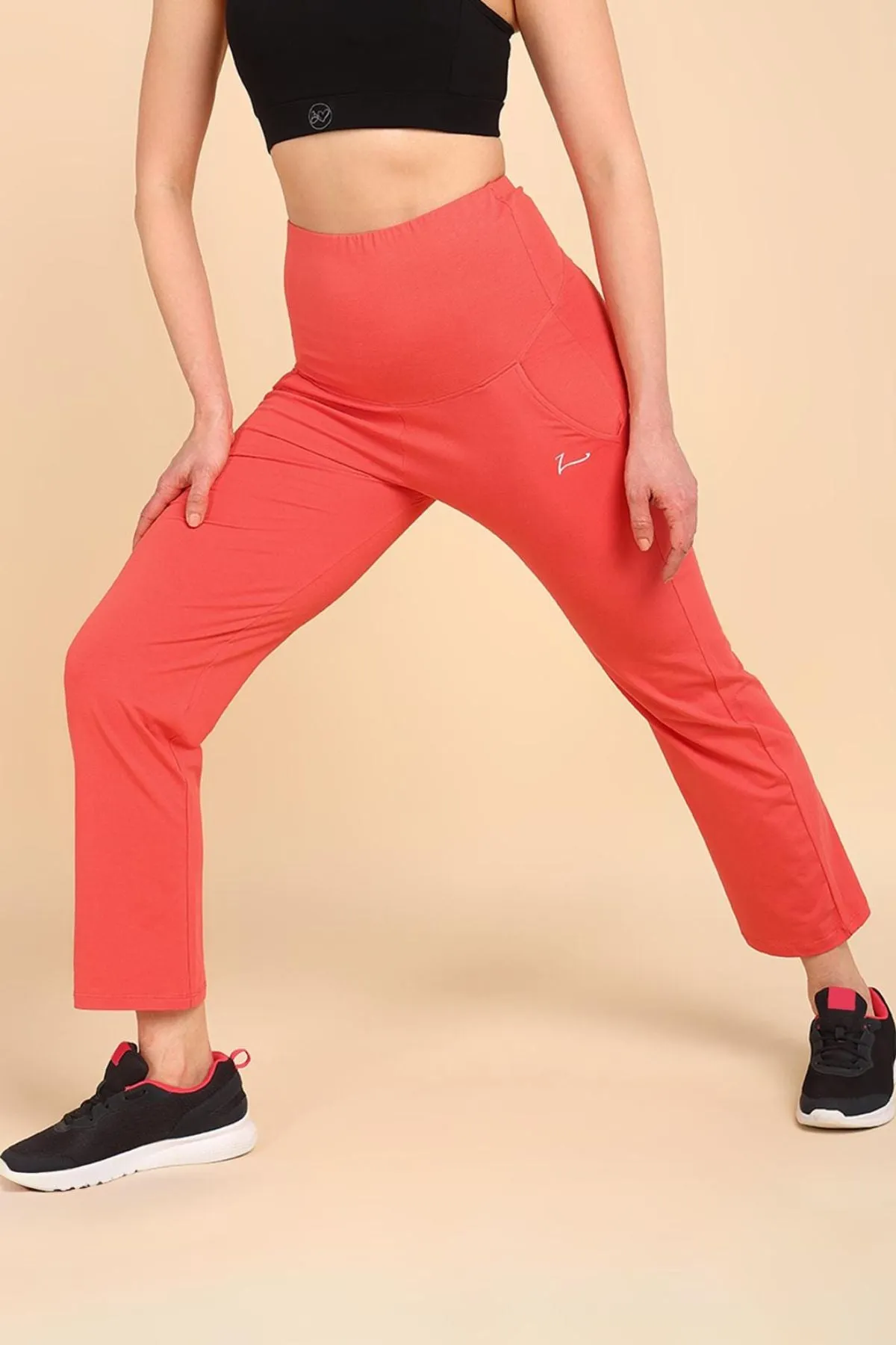247 Zactive™ Coral Maternity Trouser (Pregnancy & Postpartum)