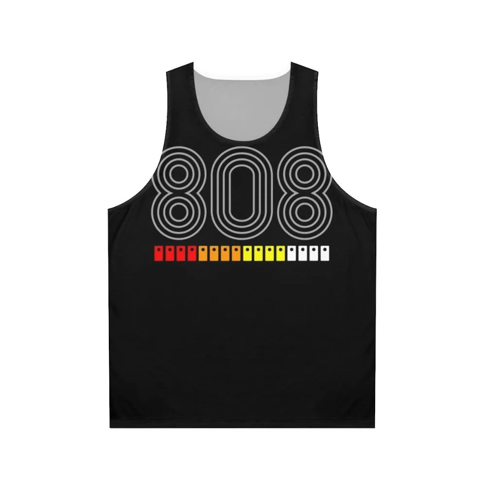 808 Unisex Tank Top - Electronic Music and Dance Wear