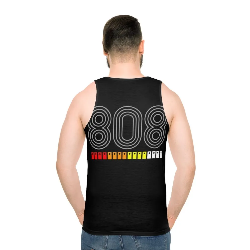 808 Unisex Tank Top - Electronic Music and Dance Wear