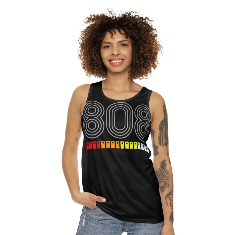808 Unisex Tank Top - Electronic Music and Dance Wear