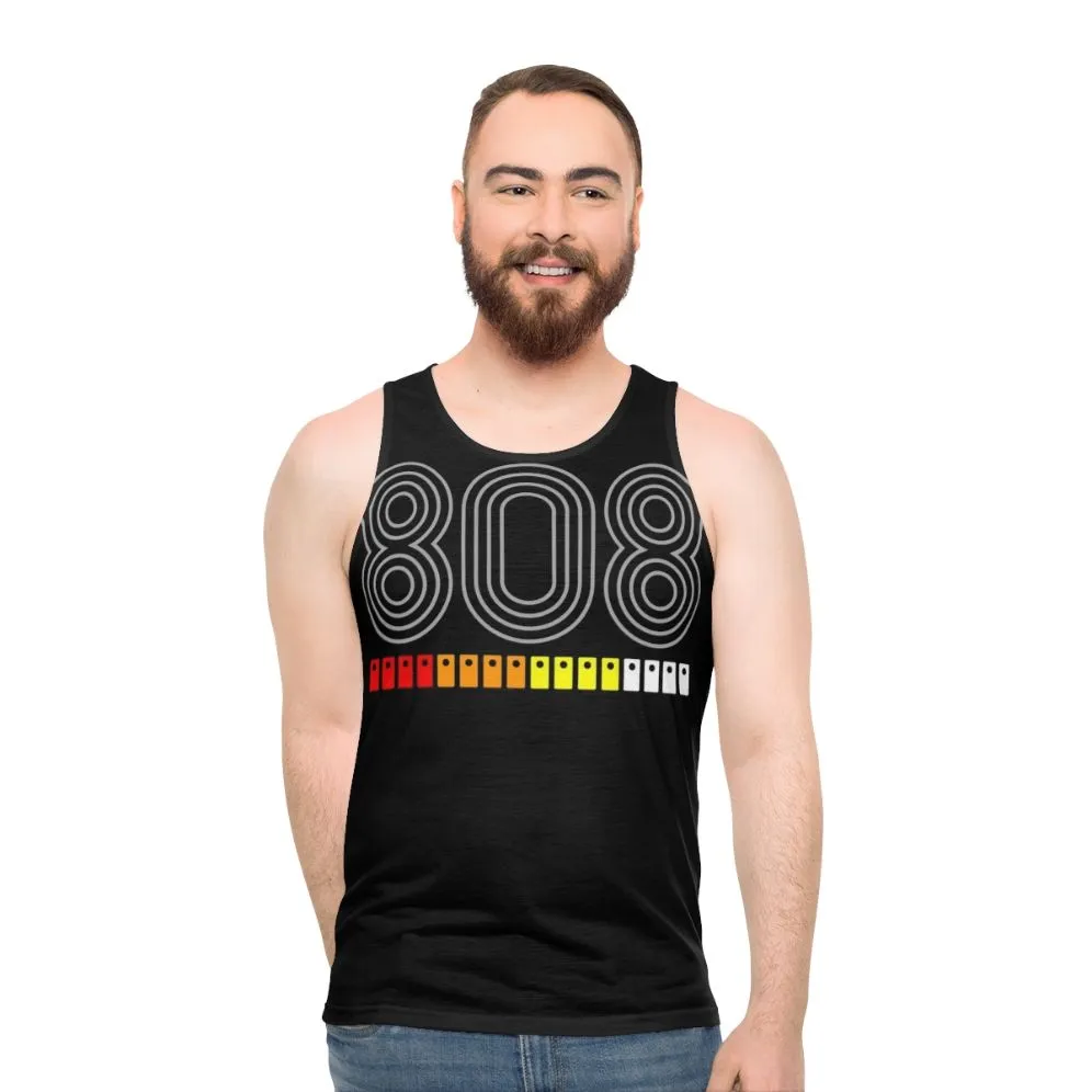 808 Unisex Tank Top - Electronic Music and Dance Wear