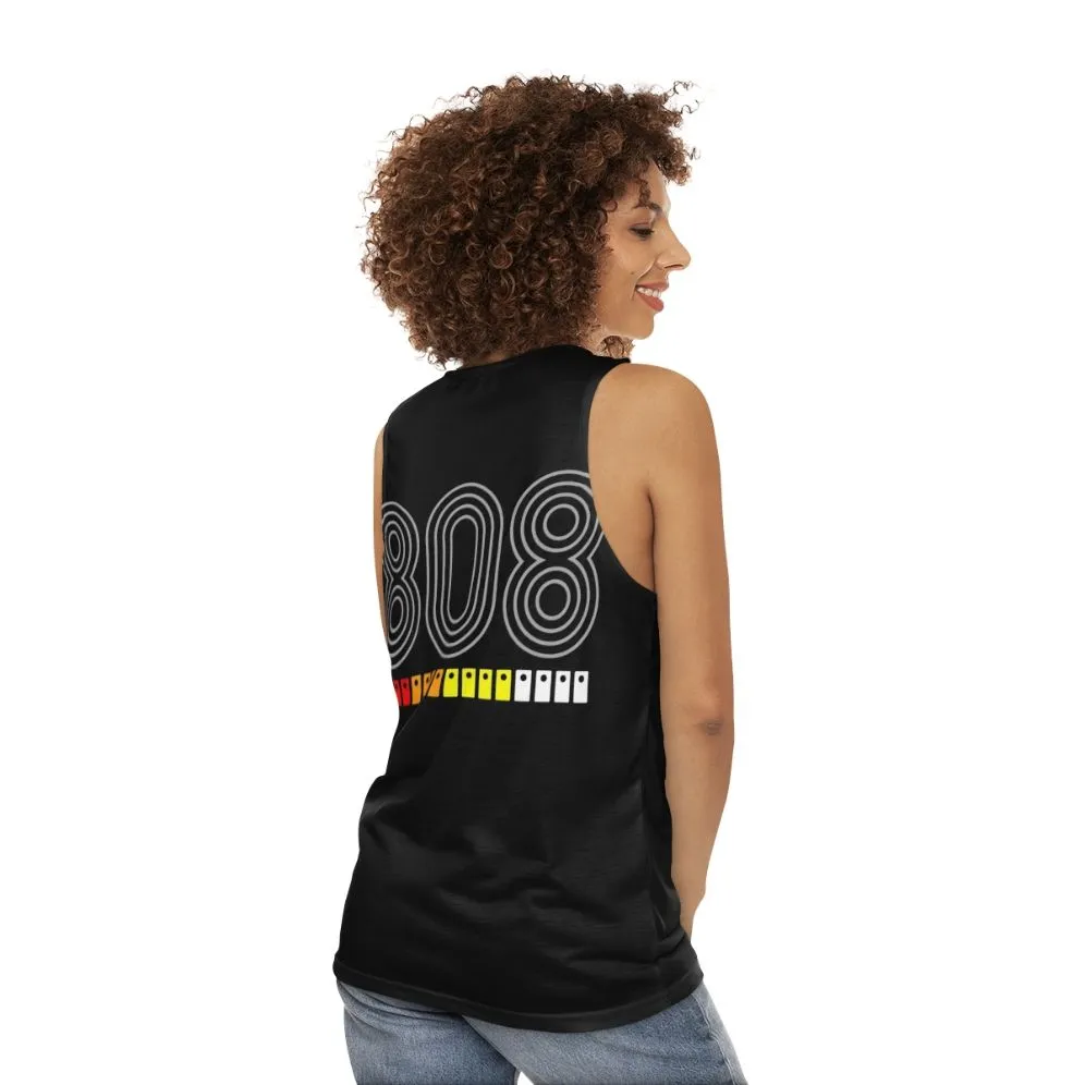 808 Unisex Tank Top - Electronic Music and Dance Wear