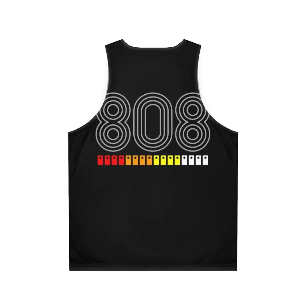 808 Unisex Tank Top - Electronic Music and Dance Wear