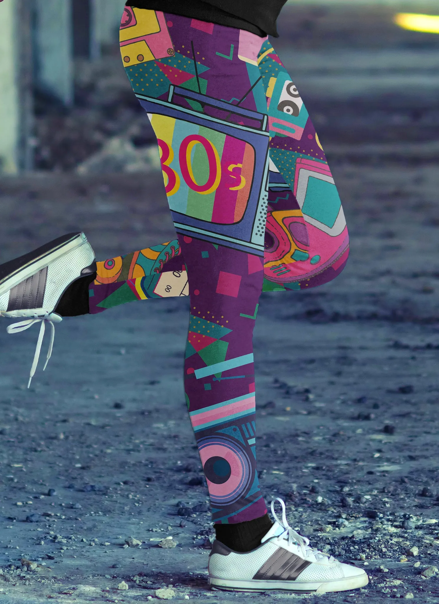 80s Retro Leggings
