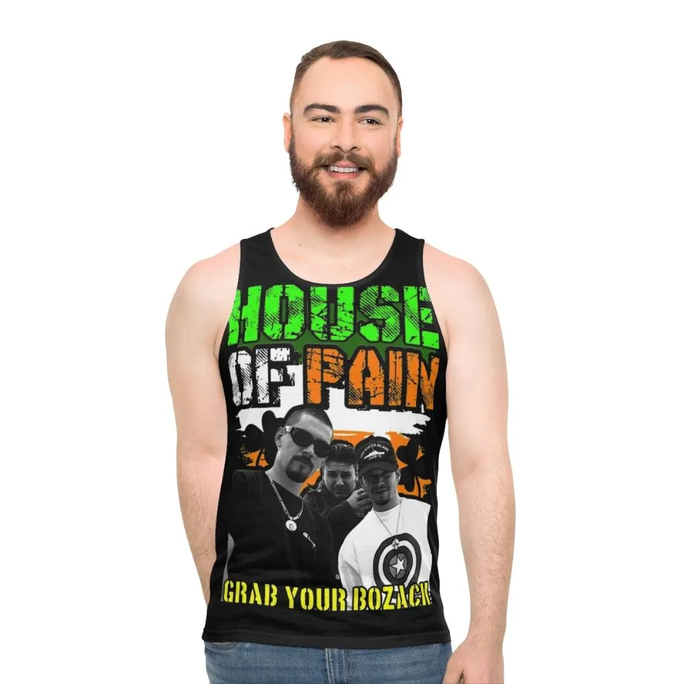 90s Unisex Punk Rock Tank Top - House of Pain Lyrics