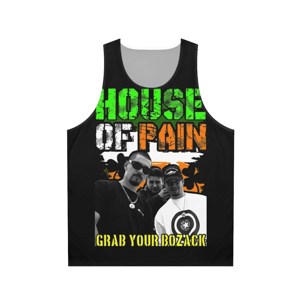 90s Unisex Punk Rock Tank Top - House of Pain Lyrics