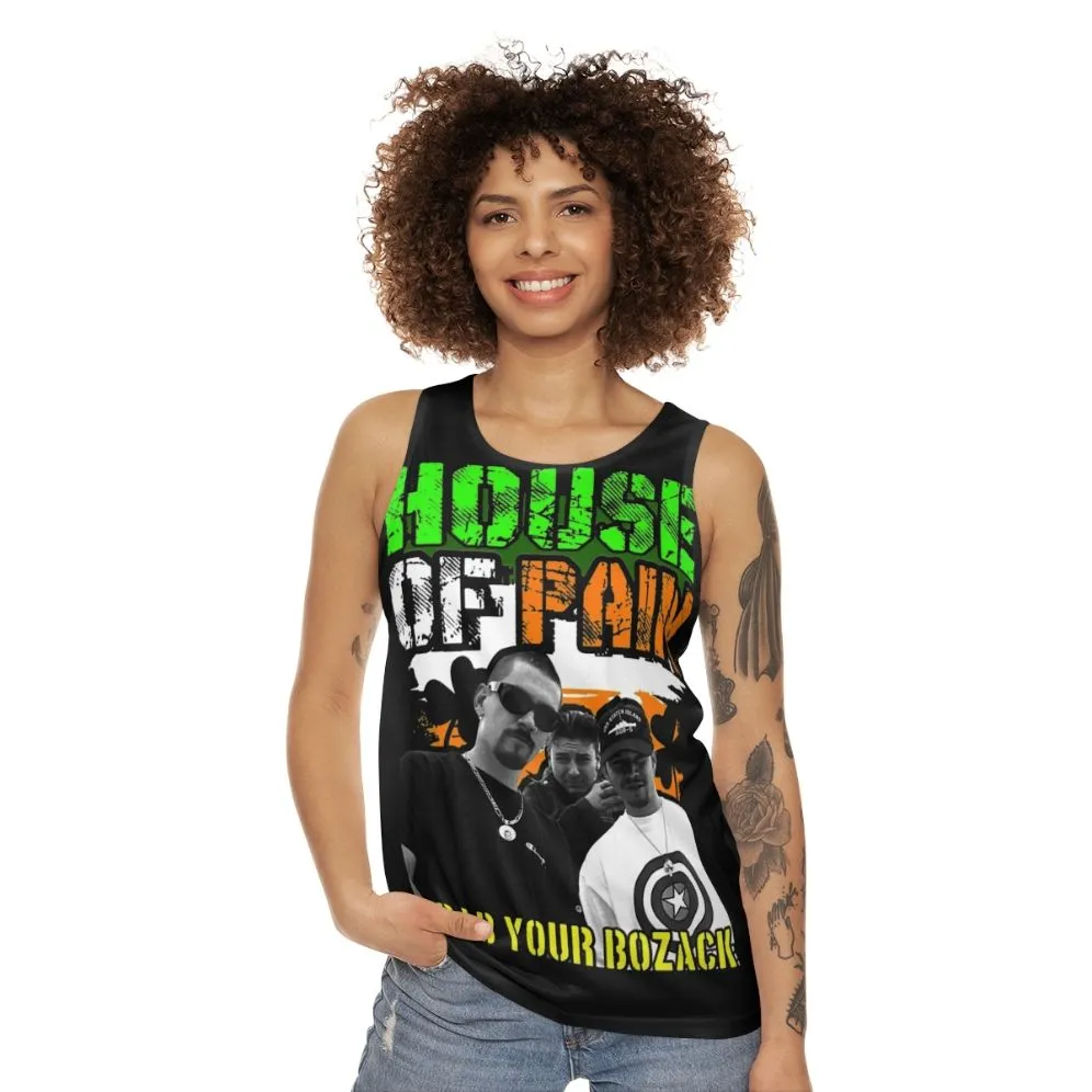 90s Unisex Punk Rock Tank Top - House of Pain Lyrics