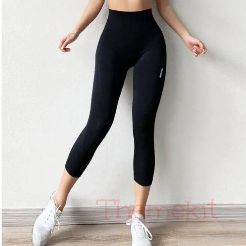 Abdominal Seven-point Skinny Leggings