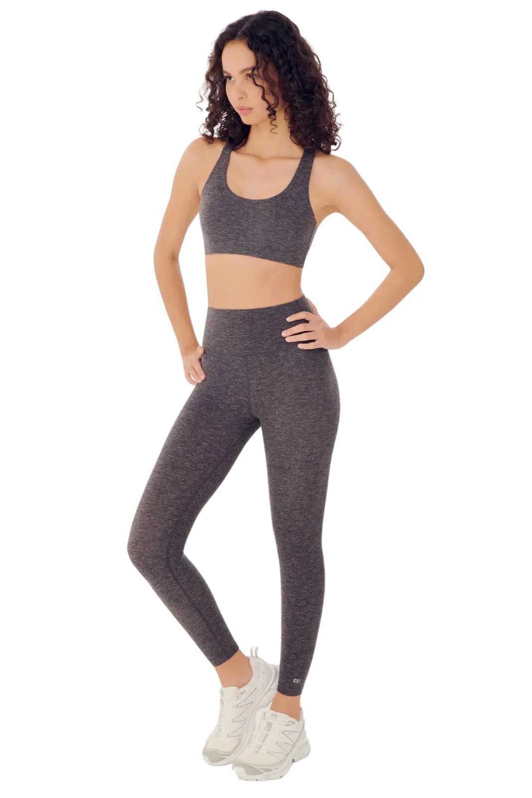 Airweight High Waist 26", Heather Grey