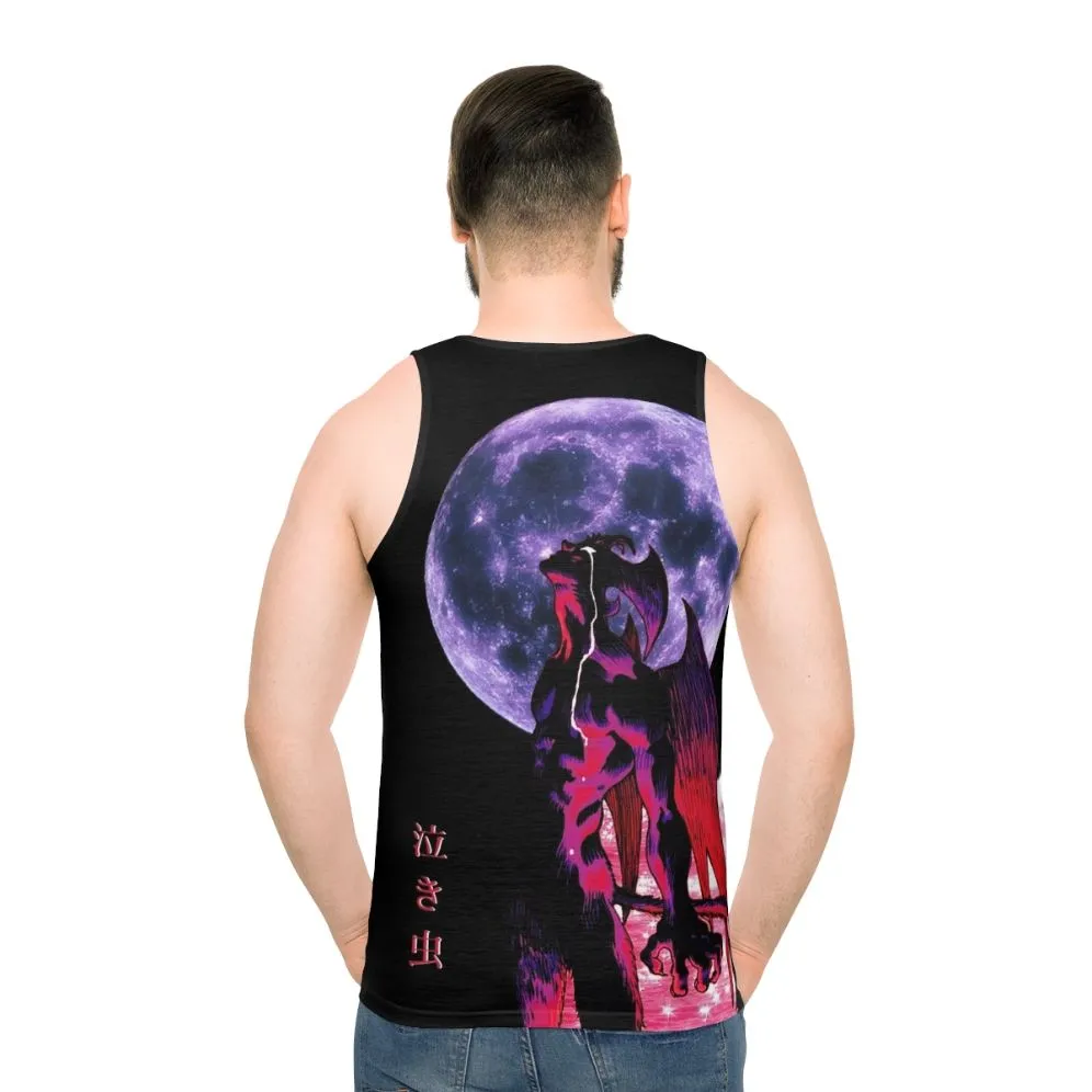 Akira Devilman Crybaby Unisex 90s Aesthetic Glitter Tank Top