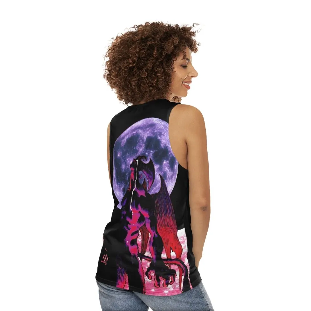 Akira Devilman Crybaby Unisex 90s Aesthetic Glitter Tank Top