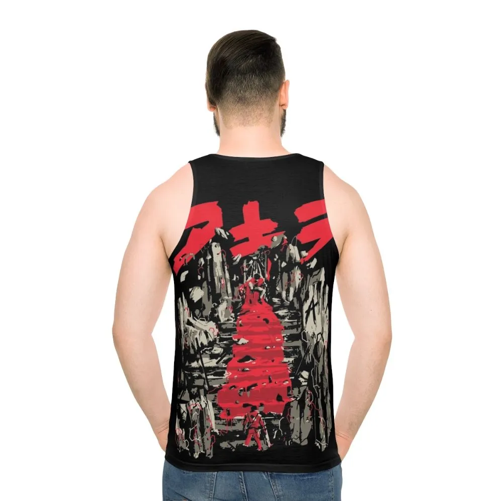 Akira Retro Vintage Unisex Tank Top - Anime, Manga, Cyberpunk