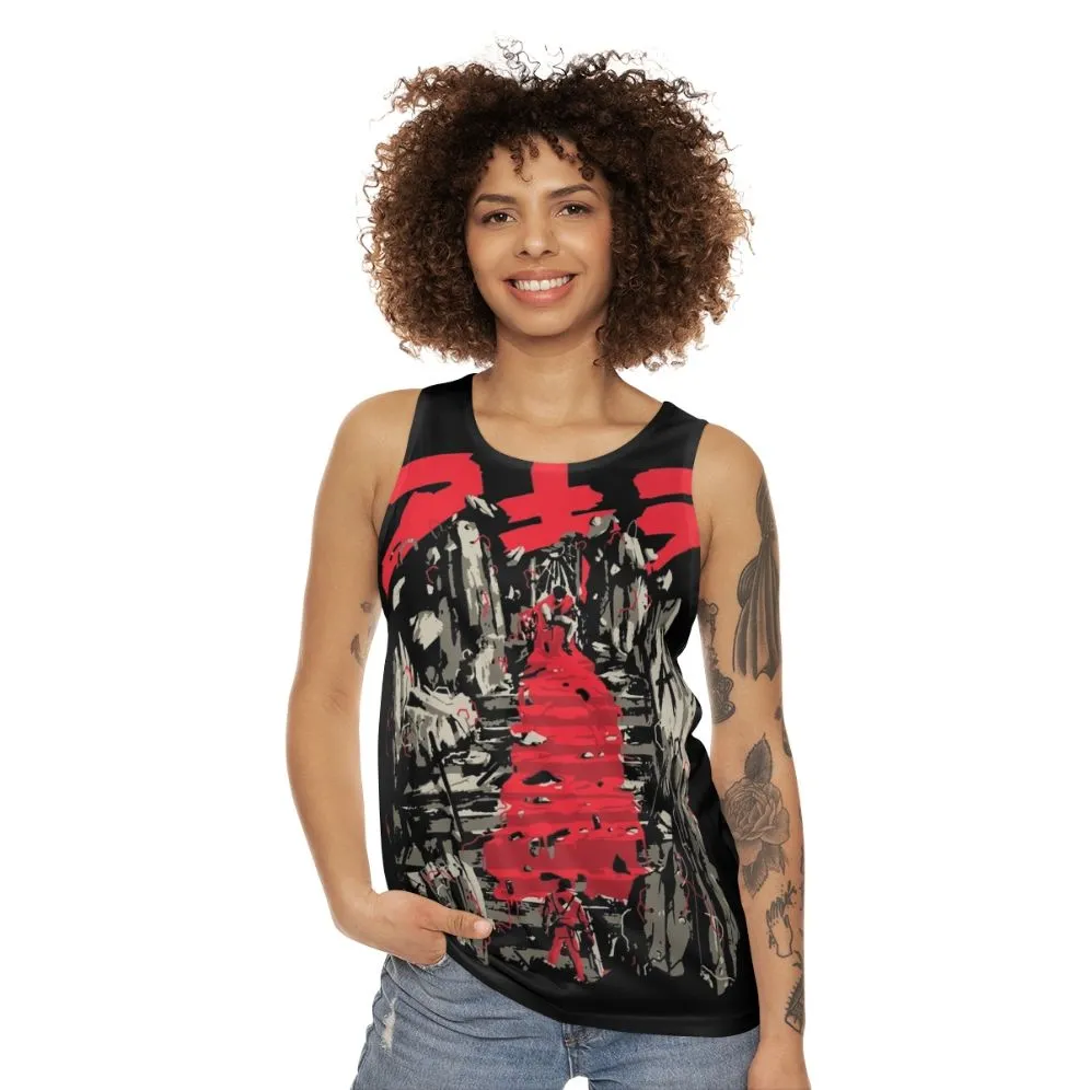 Akira Retro Vintage Unisex Tank Top - Anime, Manga, Cyberpunk