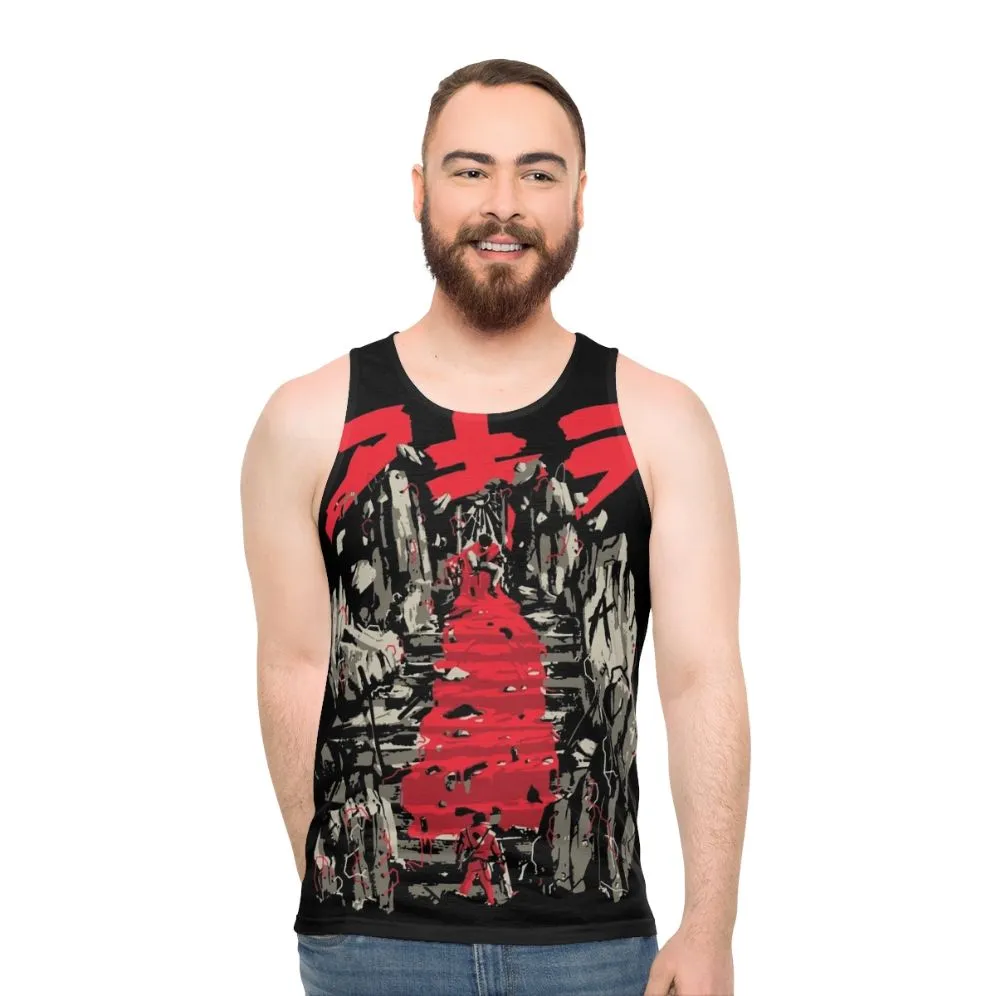 Akira Retro Vintage Unisex Tank Top - Anime, Manga, Cyberpunk