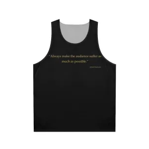 Alfred Hitchcock Quote Unisex Horror Movie Tank Top