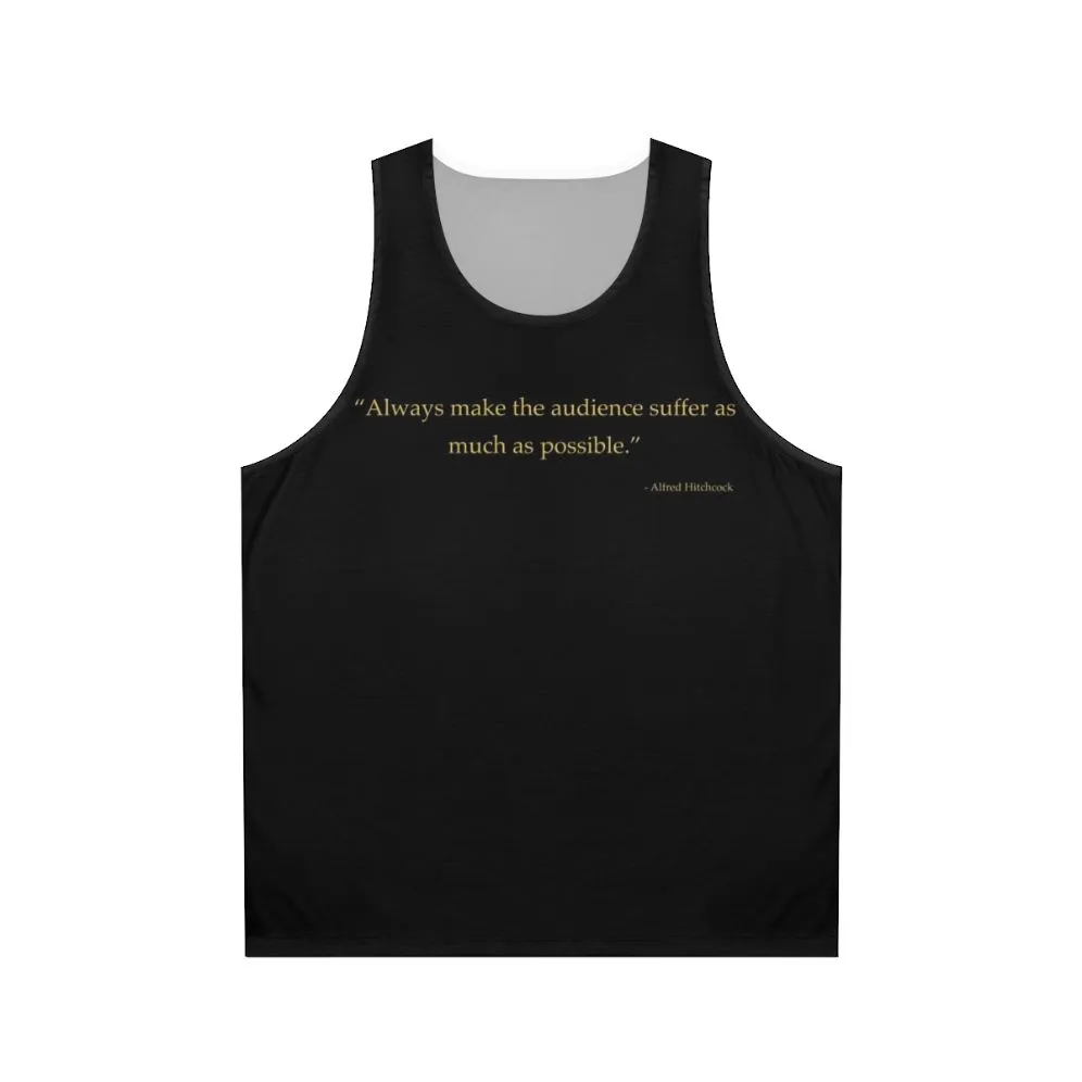 Alfred Hitchcock Quote Unisex Horror Movie Tank Top
