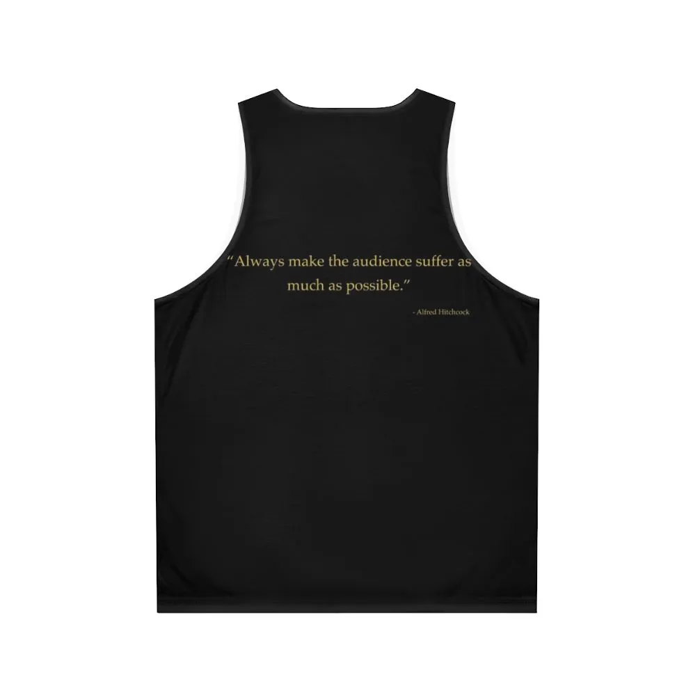 Alfred Hitchcock Quote Unisex Horror Movie Tank Top