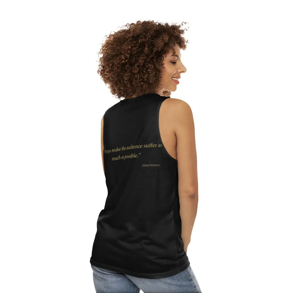 Alfred Hitchcock Quote Unisex Horror Movie Tank Top
