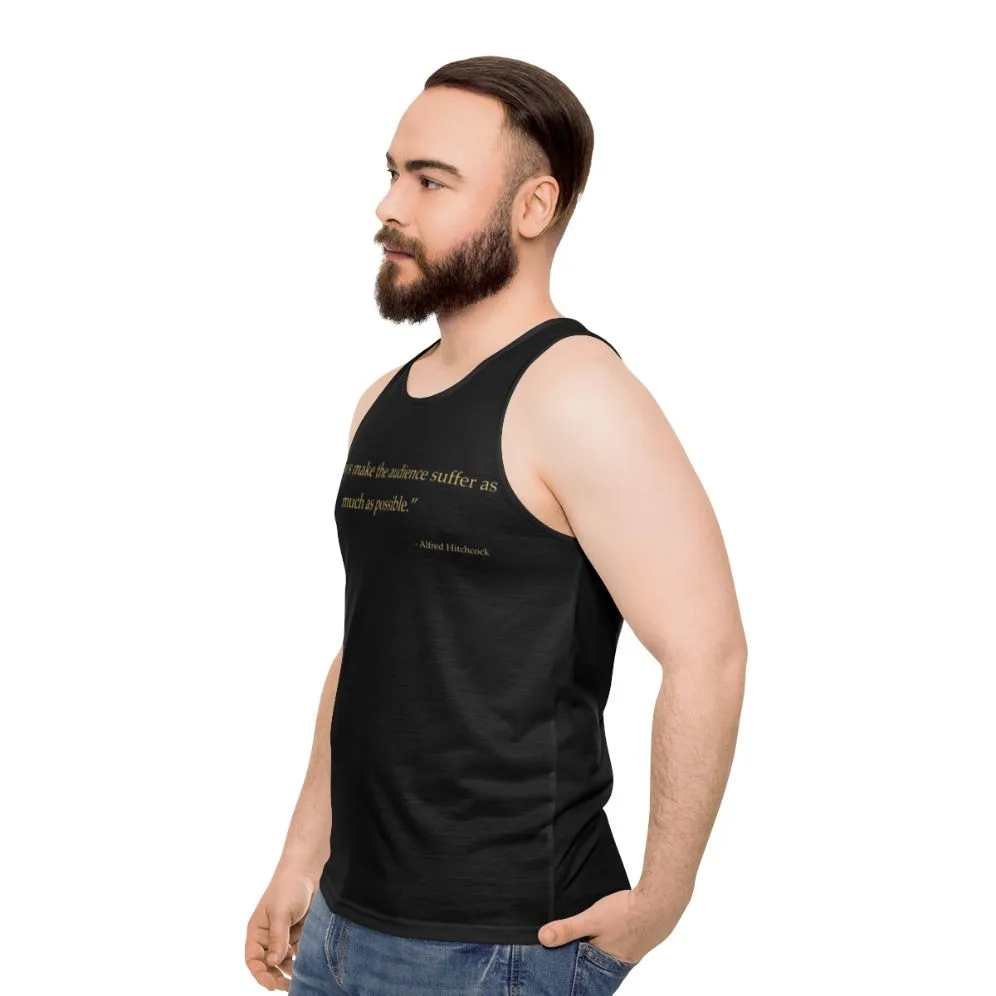 Alfred Hitchcock Quote Unisex Horror Movie Tank Top