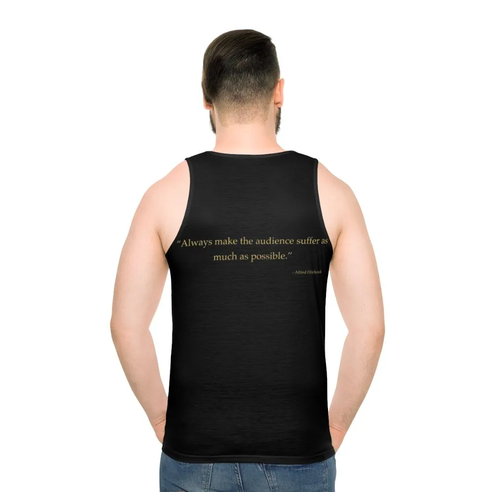 Alfred Hitchcock Quote Unisex Horror Movie Tank Top