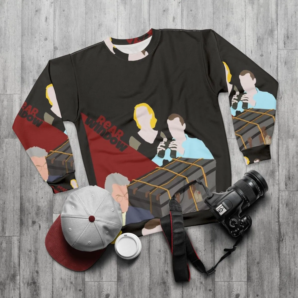 Alfred Hitchcock's Rear Window Thriller Sweatshirt