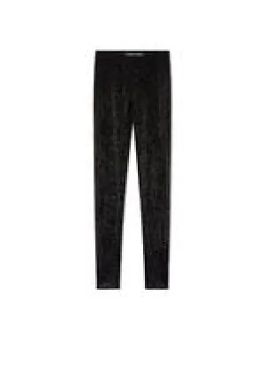 ALL OVER SEQUINS LOGOED LEGGINGS