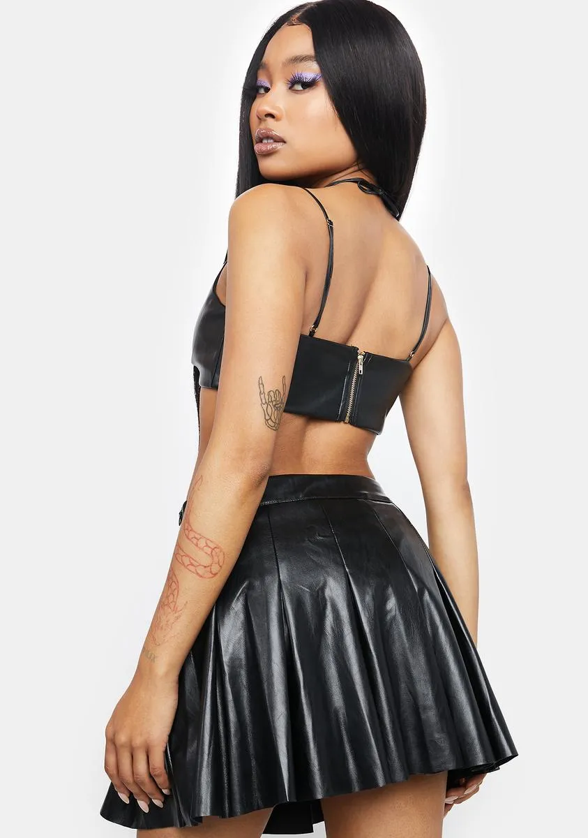 Always So Confident Pleated Skirt