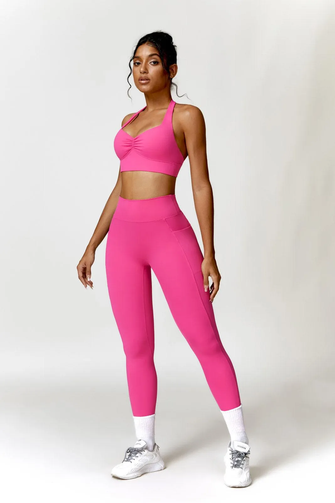 Amber Leggings - Magenta