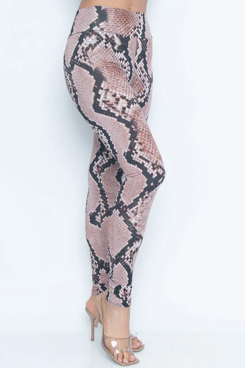 Animal Print Legging Pants (EP7500-B-PS)