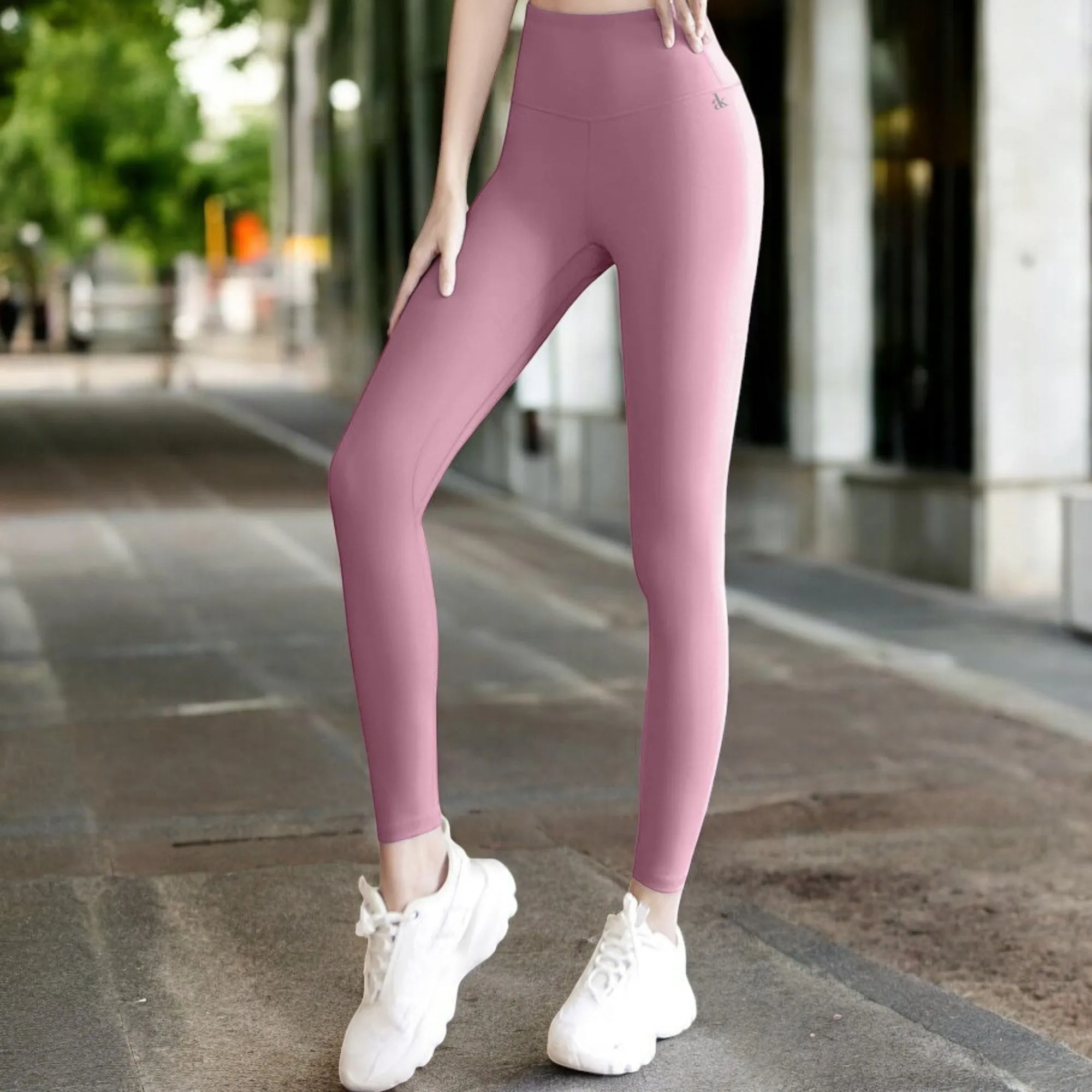 Anna-Kaci Women's High Waist Compression Leggings with Full Coverage