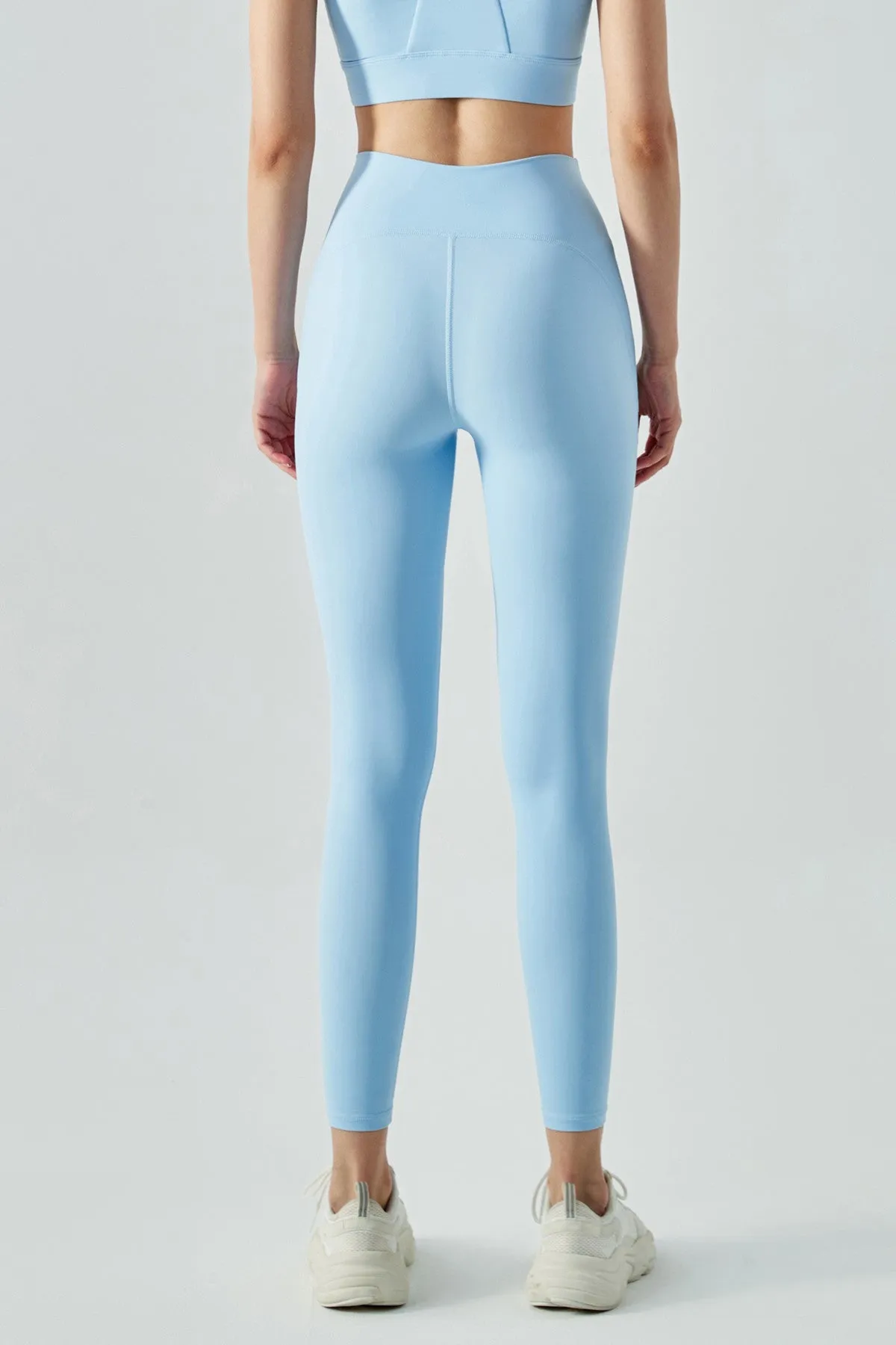 Anti Rolling-Up Yoga Leggings