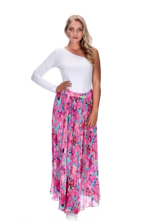 Augustine Michaela Pleated Skirt - Floral