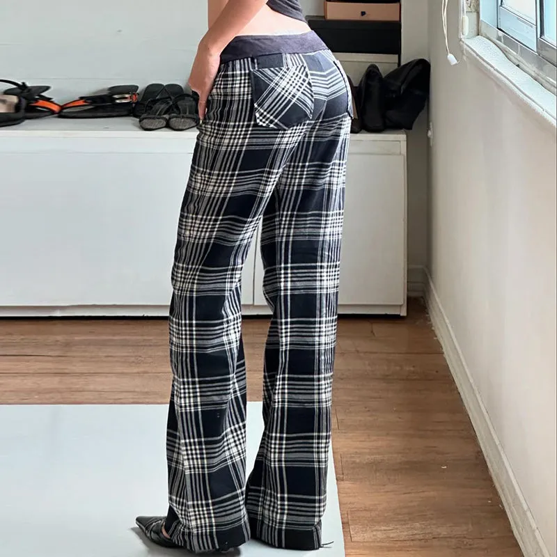 Avalon Plaid Casual Pants