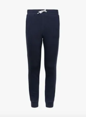 AW21 Tommy Hilfiger Girls Navy Blue Sequin Tracksuit Bottoms