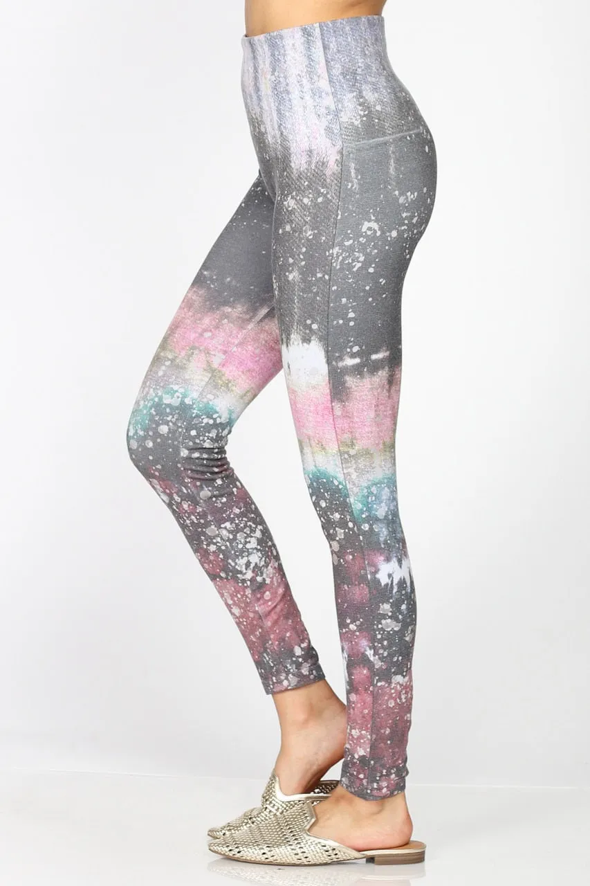 B4292BP High Waist Full Length Legging