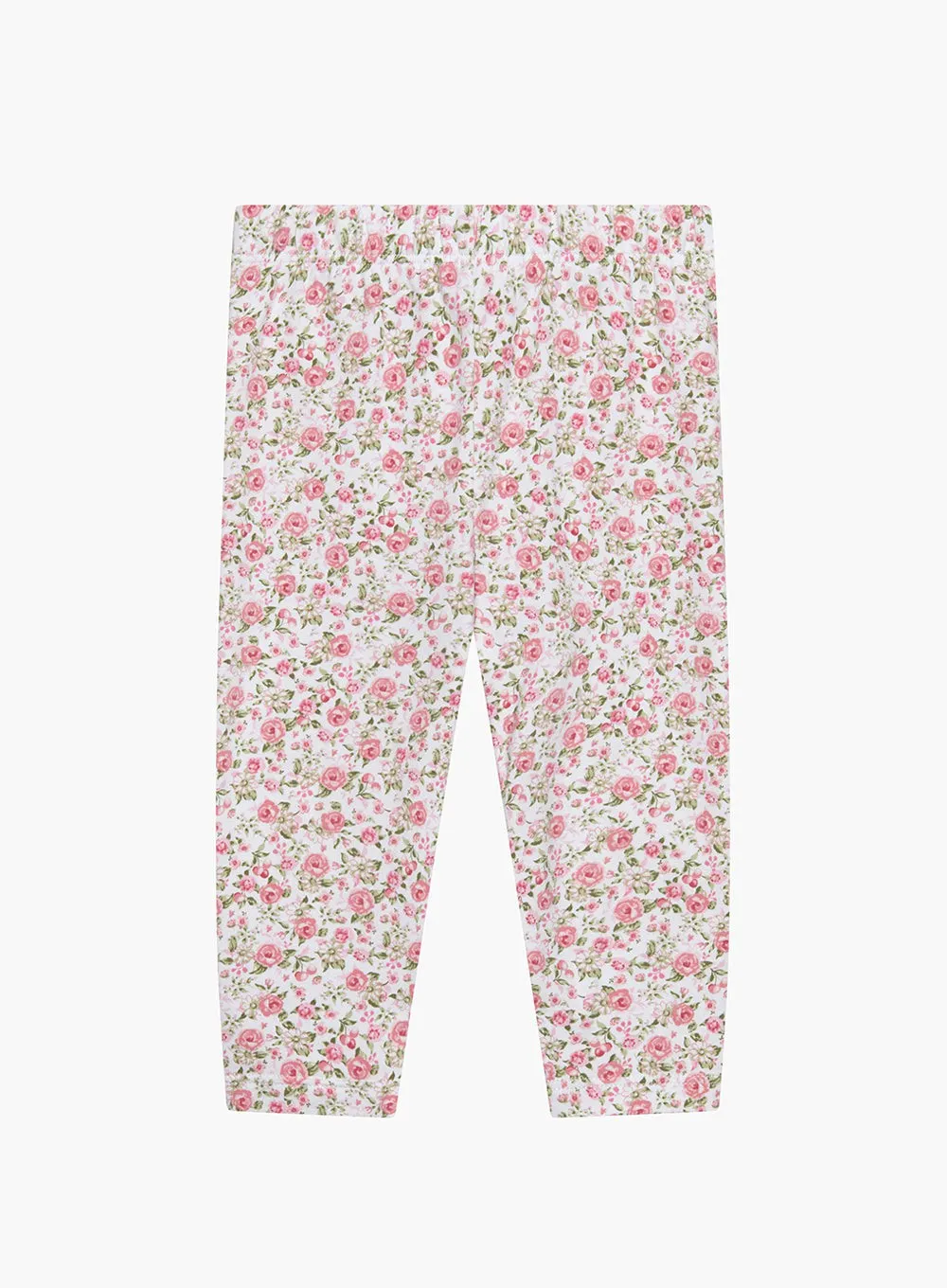 Baby Catherine Leggings in Pink Rose