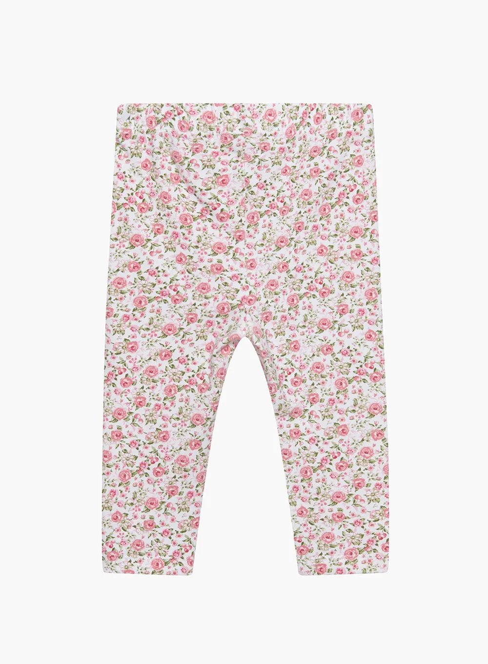 Baby Catherine Leggings in Pink Rose