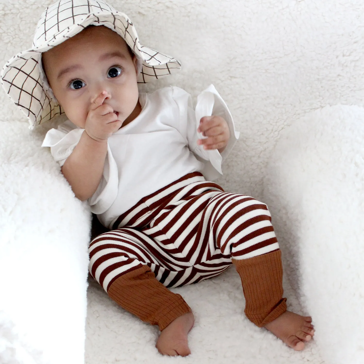 Baby Cotton Striped Leggings