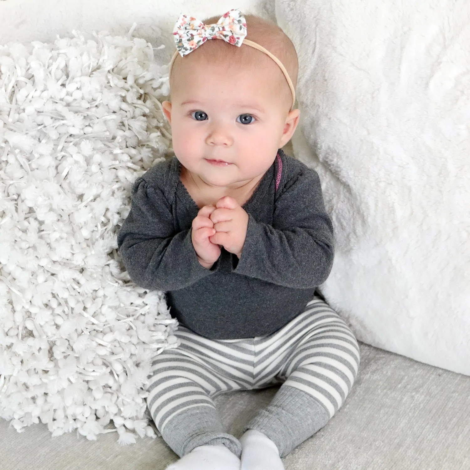 Baby Cotton Striped Leggings