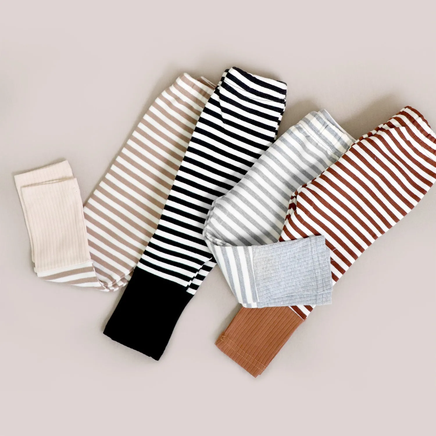 Baby Cotton Striped Leggings