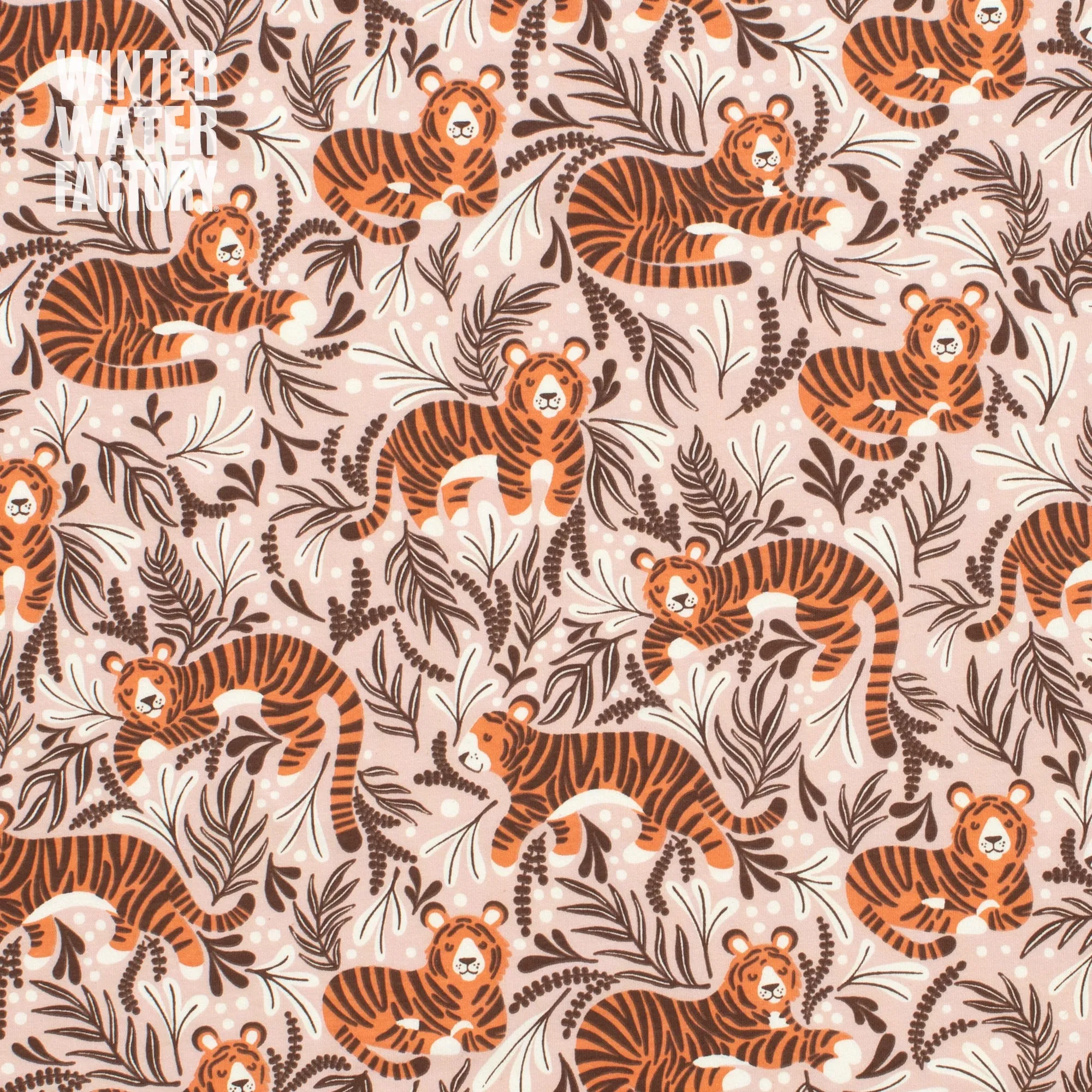 Baby Leggings - Dreaming Tigers Pink