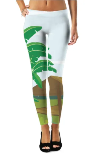 Banana tree 2 Legging