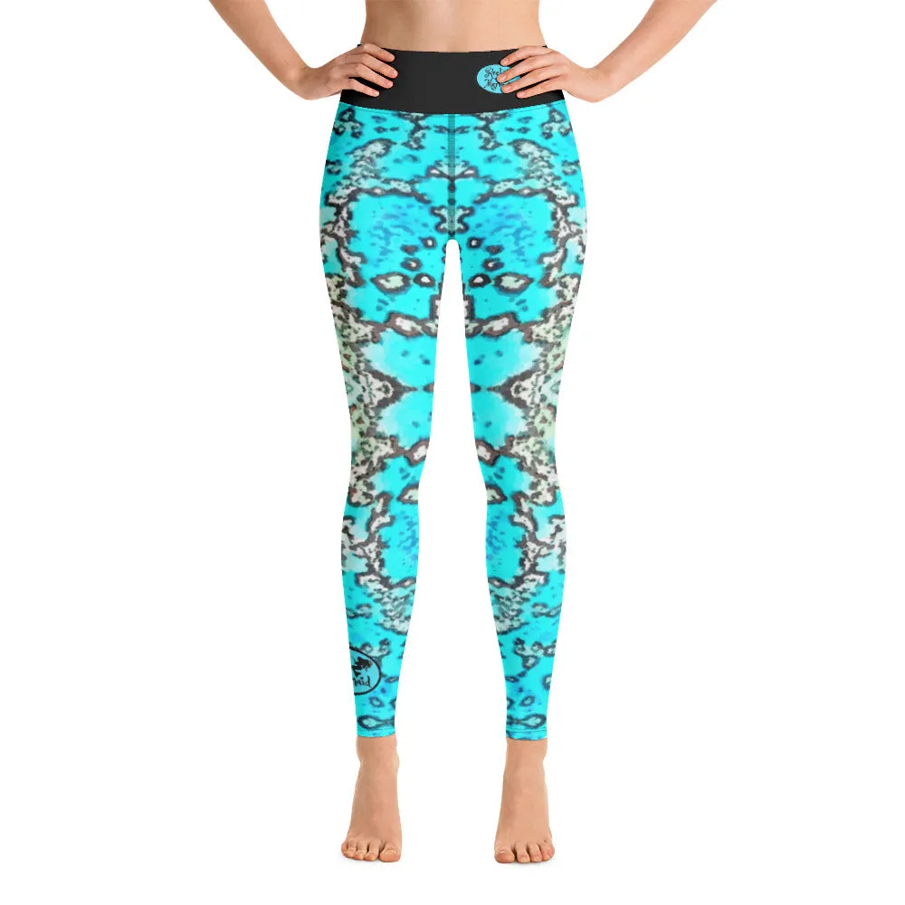 Barrier Reef Yoga Leggings
