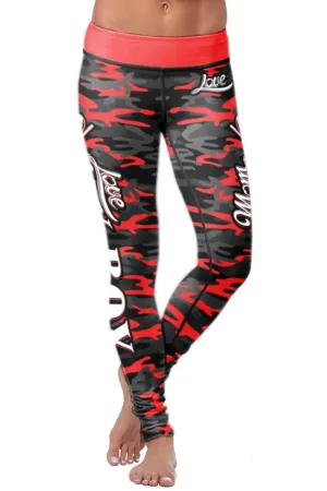 Baseball Mom Camo Leggings