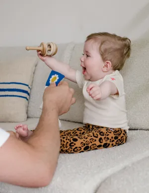 Basic Leopard Newborn Leggings