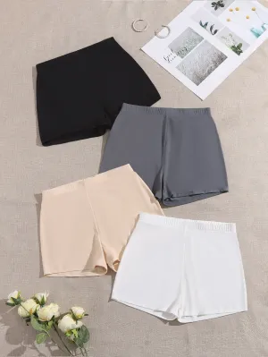 Basics Plain Short Women Leggings