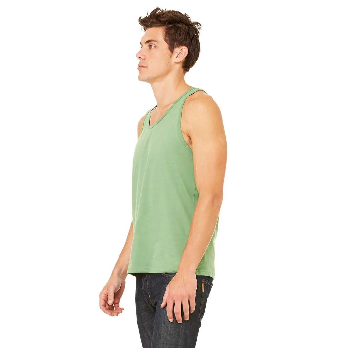 Bella   Canvas Unisex Leaf Jersey Tank