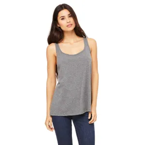 Bella   Canvas Women's Deep Heather Relaxed Jersey Tank